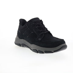Rockport Ronan RMRONAN Mens Black Suede Lace Up Lifestyle Sneakers Shoes