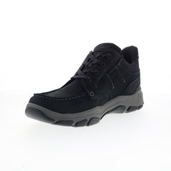 Rockport Ronan RMRONAN Mens Black Suede Lace Up Lifestyle Sneakers Shoes