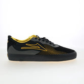 Lakai Essex Mens Black Suede Lace Up Skate Inspired Sneakers Shoes