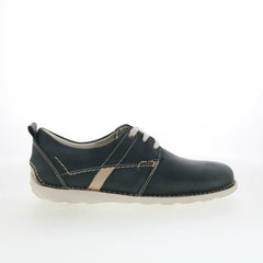 Pajar Florence 46996 Mens Blue Leather Lace Up Lifestyle Sneakers Shoes