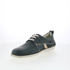 Pajar Florence 46996 Mens Blue Leather Lace Up Lifestyle Sneakers Shoes