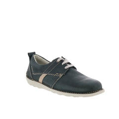 Pajar Florence 46996 Mens Blue Leather Lace Up Lifestyle Sneakers Shoes
