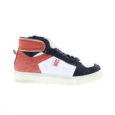 A.S. 98 Folie Mens White Canvas Zipper Lifestyle Sneakers Shoes