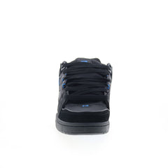 Globe Sabre GBSABR Mens Black Leather Lace Up Skate Inspired Sneakers Shoes