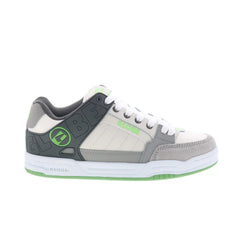 Globe Tilt GBTILT Mens Gray Leather Lace Up Skate Inspired Sneakers Shoes