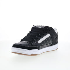 Globe Tilt GBTILT Mens Black Leather Lace Up Skate Inspired Sneakers Shoes