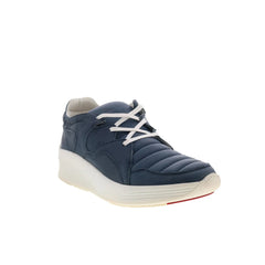 Pajar Harlem 47074 Mens Blue Leather Lace Up Lifestyle Sneakers Shoes