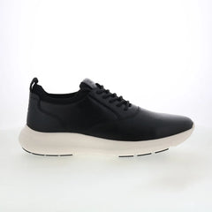 Rockport Jeffson RMJEFFSON Mens Black Leather Lifestyle Sneakers Shoes
