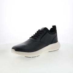 Rockport Jeffson RMJEFFSON Mens Black Leather Lifestyle Sneakers Shoes