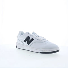 New Balance BB80 BB80BNN Mens White Leather Lace Up Lifestyle Sneakers Shoes