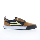 Lakai Manchester Elite Mens Brown Leather Skate Inspired Sneakers Shoes