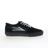 Lakai Manchester Mens Black Suede Lace Up Skate Inspired Sneakers Shoes