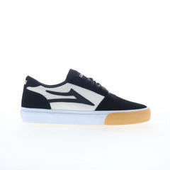 Lakai Manchester Mens Black Suede Lace Up Skate Inspired Sneakers Shoes