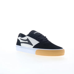 Lakai Manchester Mens Black Suede Lace Up Skate Inspired Sneakers Shoes