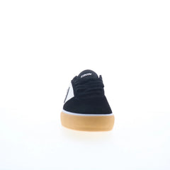 Lakai Manchester Mens Black Suede Lace Up Skate Inspired Sneakers Shoes
