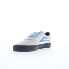 Lakai Manchester Mens White Suede Lace Up Skate Inspired Sneakers Shoes