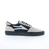 Lakai Manchester Mens White Suede Lace Up Skate Inspired Sneakers Shoes
