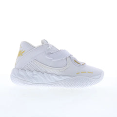 Puma MB.05 Mist 31279401 Mens White Mesh Athletic Baseball Shoes