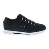 Lugz Charger II Ballistic Mens Black Canvas Lifestyle Sneakers Shoes
