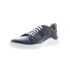 Mezlan Mez218 Mens Black Leather Lace Up Lifestyle Sneakers Shoes