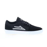 Lakai Cardiff MS3230264A00 Mens Black Suede Skate Inspired Sneakers Shoes