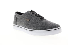 Lugz Vet MVETLCHC-060 Mens Gray Canvas Lace Up Lifestyle Sneakers Shoes