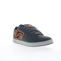 DC Net DC01774025-GYBKOG Mens Gray Nubuck Skate Inspired Sneakers Shoes
