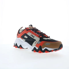 Fila Oakmont TR 1JM00649-006 Mens Black Leather Athletic Hiking Shoes