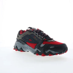 Fila Oakmont TR 1JM01258-607 Mens Red Leather Lace Up Athletic Hiking Shoes