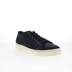 Pajar Palm 46887 Mens Black Leather Lace Up Lifestyle Sneakers Shoes