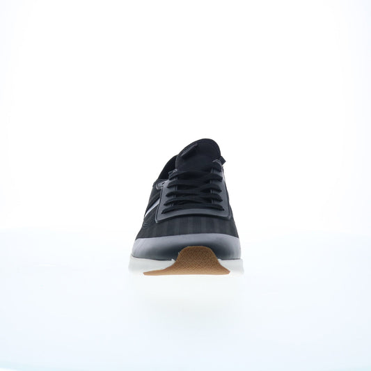Steve Madden P-Berlyn Mens Black Synthwtic Lace Up Lifestyle Sneakers Shoes