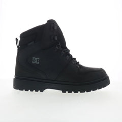 DC Peary TR ADYB700045-BB2 Mens Black Leather Skate Inspired Sneakers Shoes