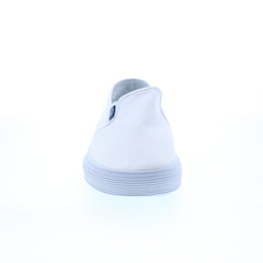 Original Penguin Sam Stripe Slip On Mens White Lifestyle Sneakers Shoes