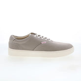 Spenco Pier SP2007GRY Mens Gray Canvas Lace Up Lifestyle Sneakers Shoes