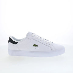 Lacoste Powercourt GRPH 126 1 SMA Mens White Lifestyle Sneakers Shoes