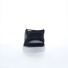 DC Pure 300660-XKSS Mens Gray Leather Lace Up Skate Inspired Sneakers Shoes