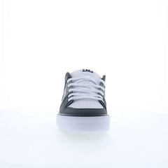 DC Pure DC01782027-GYLGWH Mens Gray Leather Skate Inspired Sneakers Shoes