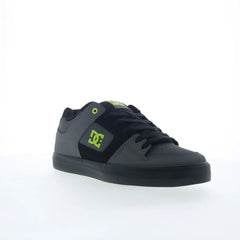 DC Pure DC01782028-GRYBLK Mens Gray Leather Skate Inspired Sneakers Shoes