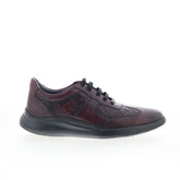 Robert Graham Haro RG5579L Mens Burgundy Leather Lifestyle Sneakers Shoes