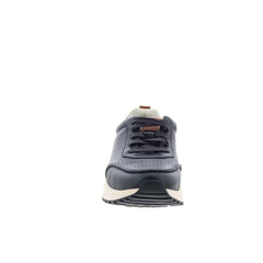 Rockport DMX Bowen Mens Black Wide Leather Lace Up Lifestyle Sneakers Shoes