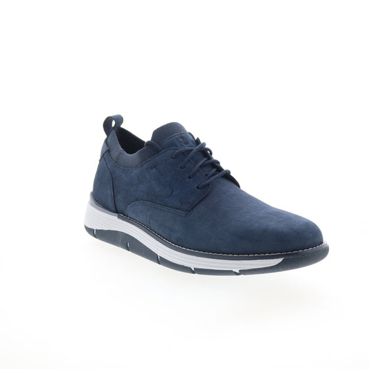 Rockport Lukah 2 RMLUKAH2 Mens Blue Suede Lace Up Lifestyle Sneakers Shoes