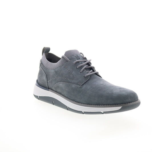 Rockport RM Lukah 2 LUKAH Mens Gray Wide Suede Lifestyle Sneakers Shoes
