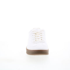 Rockport Nova Mens White Leather Lace Up Lifestyle Sneakers Shoes