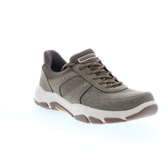 Rockport Rhett 2 RMRHETT2 Mens Brown Canvas Lifestyle Sneakers Shoes