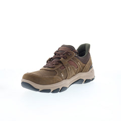 Rockport Rhett RMRHETT Mens Brown Extra Wide Lifestyle Sneakers Shoes