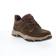 Rockport Ronan RMRONAN Mens Brown Wide Leather Lifestyle Sneakers Shoes
