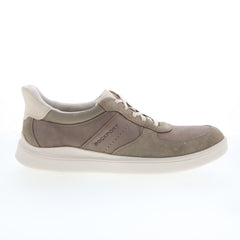 Rockport Tayton RMTAYTON Mens Gray Wide Suede Lifestyle Sneakers Shoes