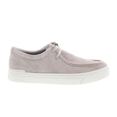 Rockport Terell Mens Gray Suede Lace Up Lifestyle Sneakers Shoes