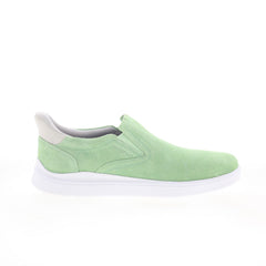 Rockport Tristens RMTRISTENS Mens Green Suede Lifestyle Sneakers Shoes