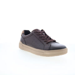 Rockport Total Motion Tarquin Mens Brown Leather Lifestyle Sneakers Shoes